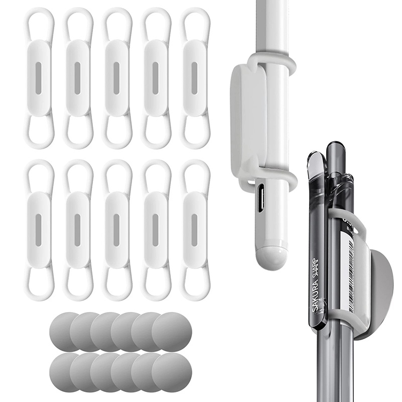 Pen Tablet Accessories - 2/4/6Pcs 자기 다기능 실리콘 조정 가능한