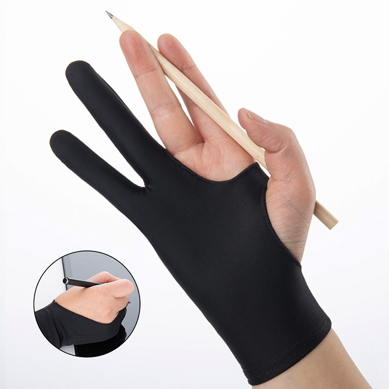 Drawing Glove Artist - 드로잉 장갑 안티 터치 두 손가락