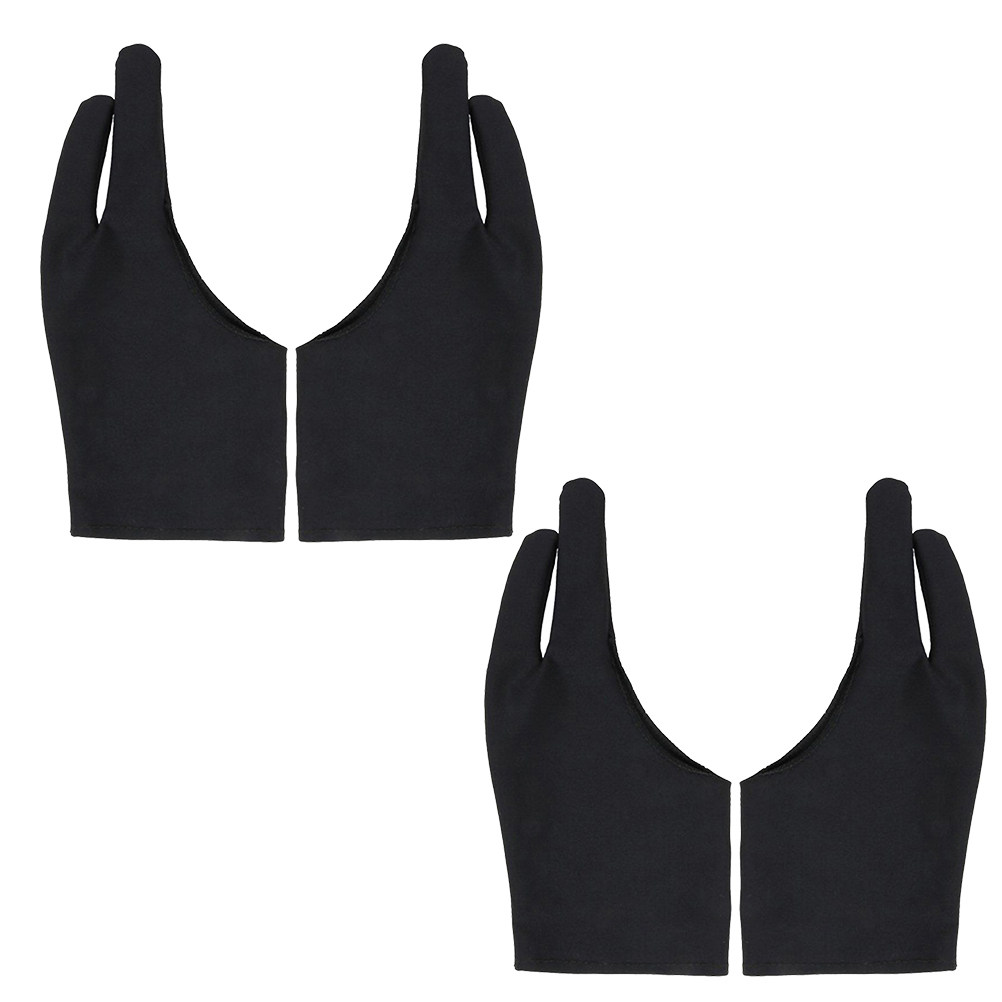 Drawing Glove Artist - 4Pcs 두 손가락 아티스트 장갑 태블릿