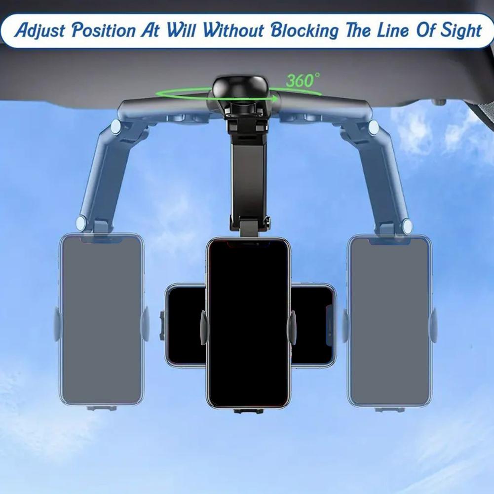자동차 선바이저 휴대폰 거치대 다중 관절 접이식 360 - Car Accessories Tablet Holder 리뷰 및 가격