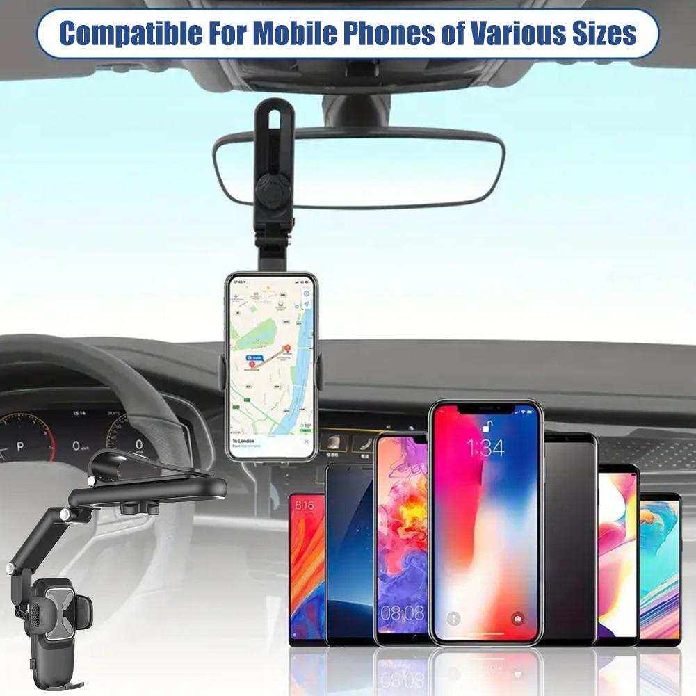 자동차 선바이저 휴대폰 거치대 다중 관절 접이식 360 - Car Accessories Tablet Holder 리뷰 및 가격