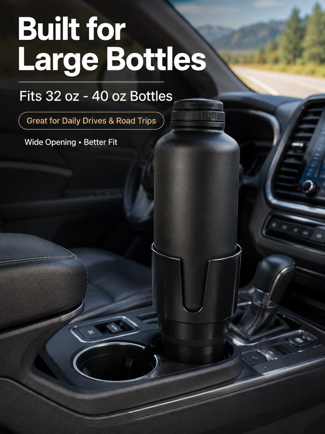 32-40온스 텀블러, 핸들 머그컵, 물병 홀더용 차량 - Tablet Accessories For Car 리뷰 및 가격