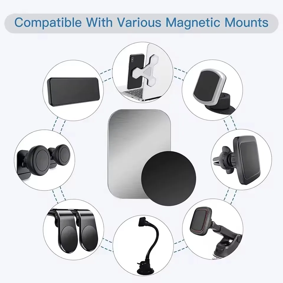 자석식 차량용 휴대폰 거치대용 금속판 디스크, 얇은 철 - Tablet Accessories For Car 리뷰 및 가격