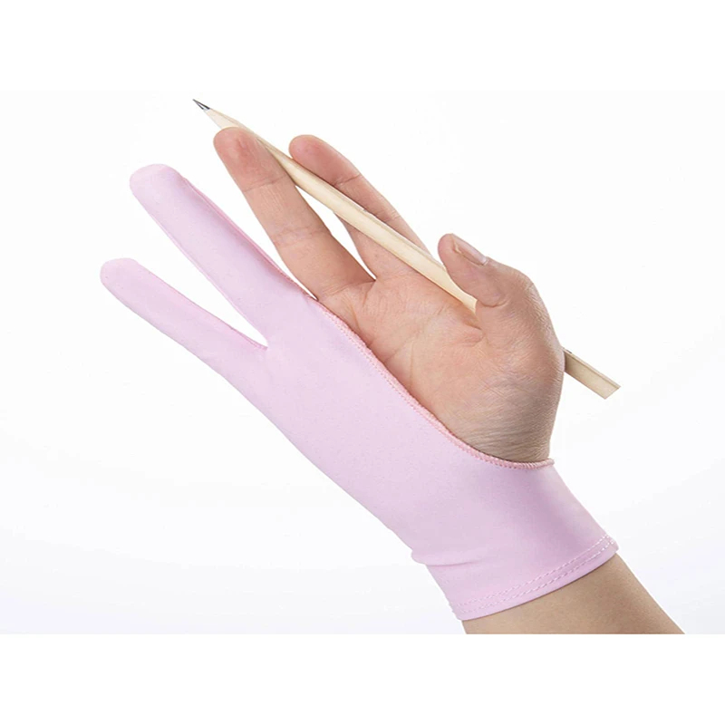1/2PCS 단일/3겹 2손가락 안티미스터치 페인팅 스 - Drawing Glove Artist 리뷰 및 가격