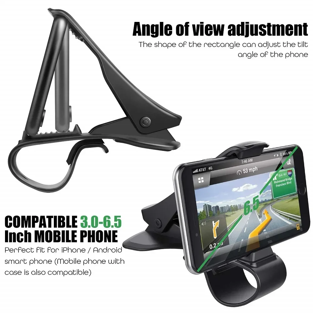 유니버설 자동차 휴대폰 홀더 간편 클립 마운트 스탠드  - Car Accessories Tablet Holder 리뷰 및 가격