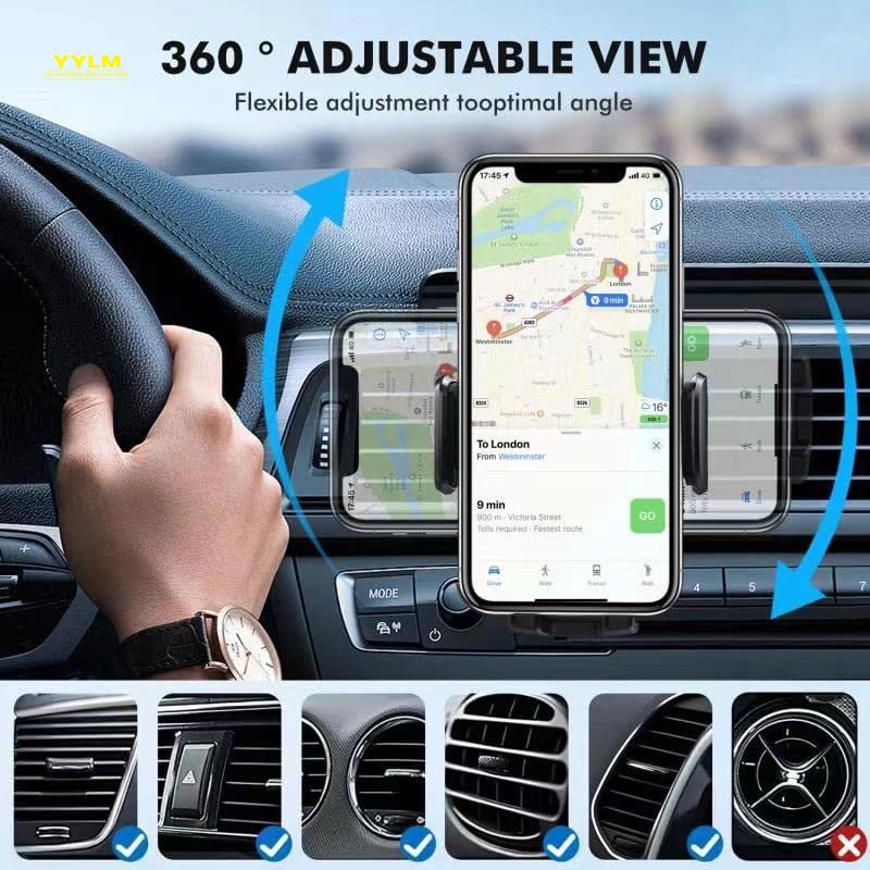 범용 자동차 공기 환기 클립 마운트 17mm 볼 헤드  - Car Accessories Tablet Holder 리뷰 및 가격