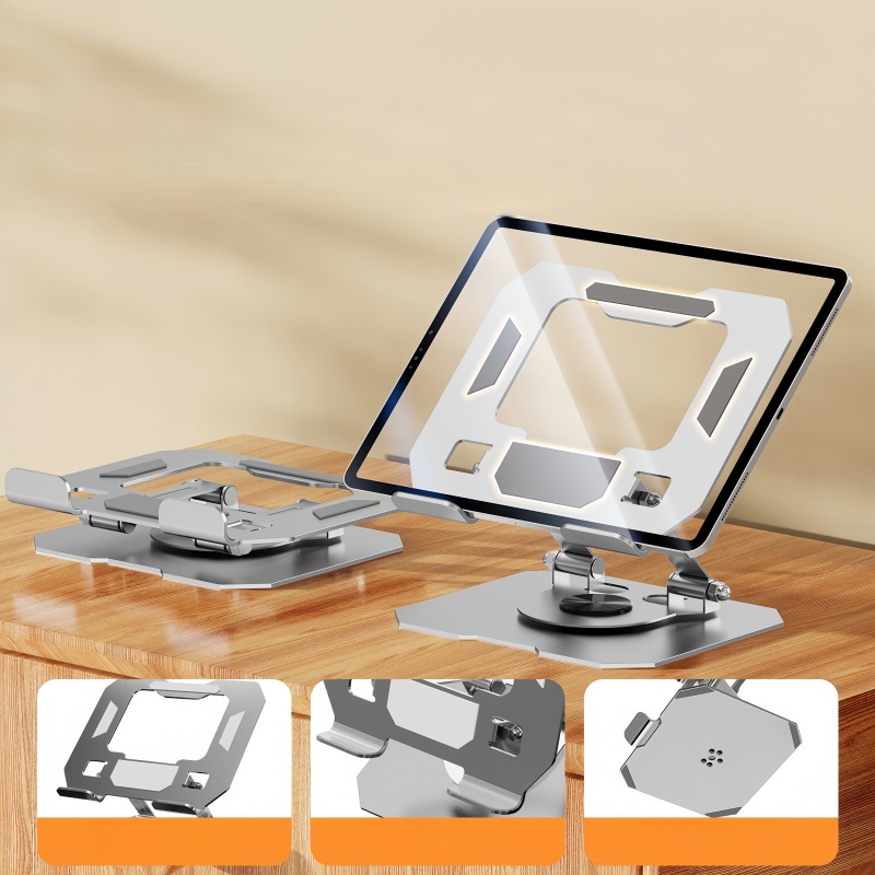 올메탈 접이식 360 °   태블릿 및 휴대폰용 회전식 - Doogee Tablet Accessories 리뷰 및 가격