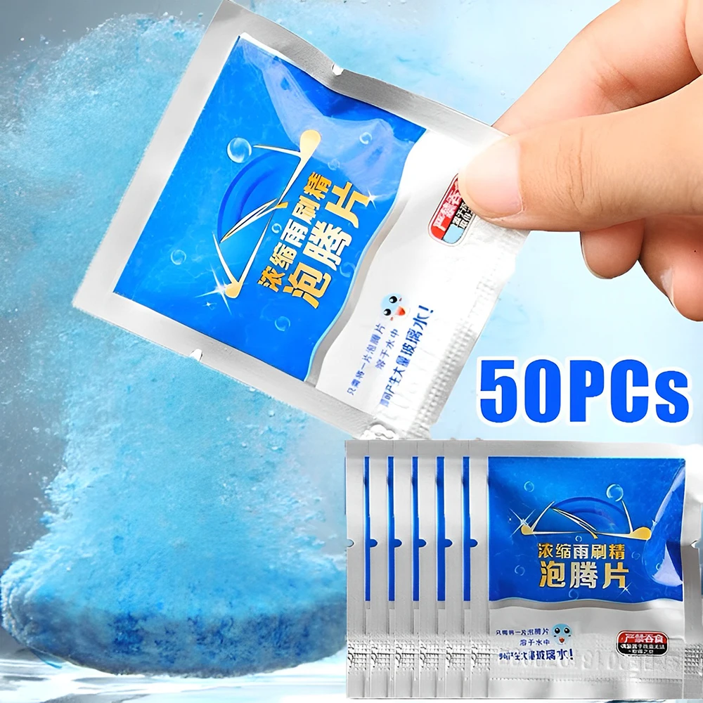 10/50PCs 자동차 발포성 정제 솔리드 앞 유리 클 - Tablet Accessories For Car 리뷰 및 가격