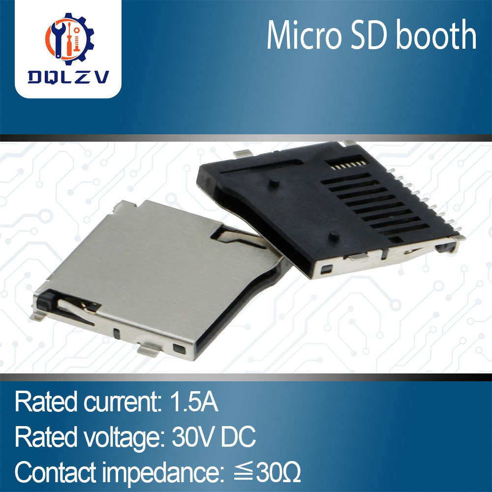 SD 카드 소켓 어댑터 자동 PCB 커넥터 SD 카드  - Microsd Card Tablet 리뷰 및 가격