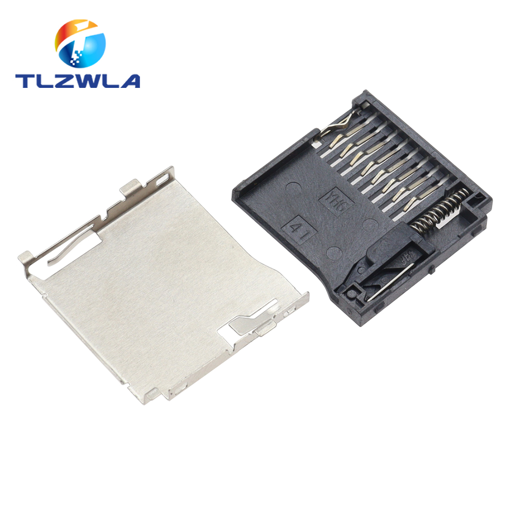 10PCS 9Pin 마이크로 SD 카드 슬롯 커넥터,  - Microsd Card Tablet 리뷰 및 가격