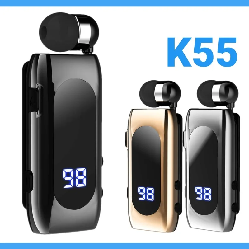 K55 Lavalier 무선 이어폰 Bluetooth  - Mobile & Tablet Accessories 리뷰 및 가격