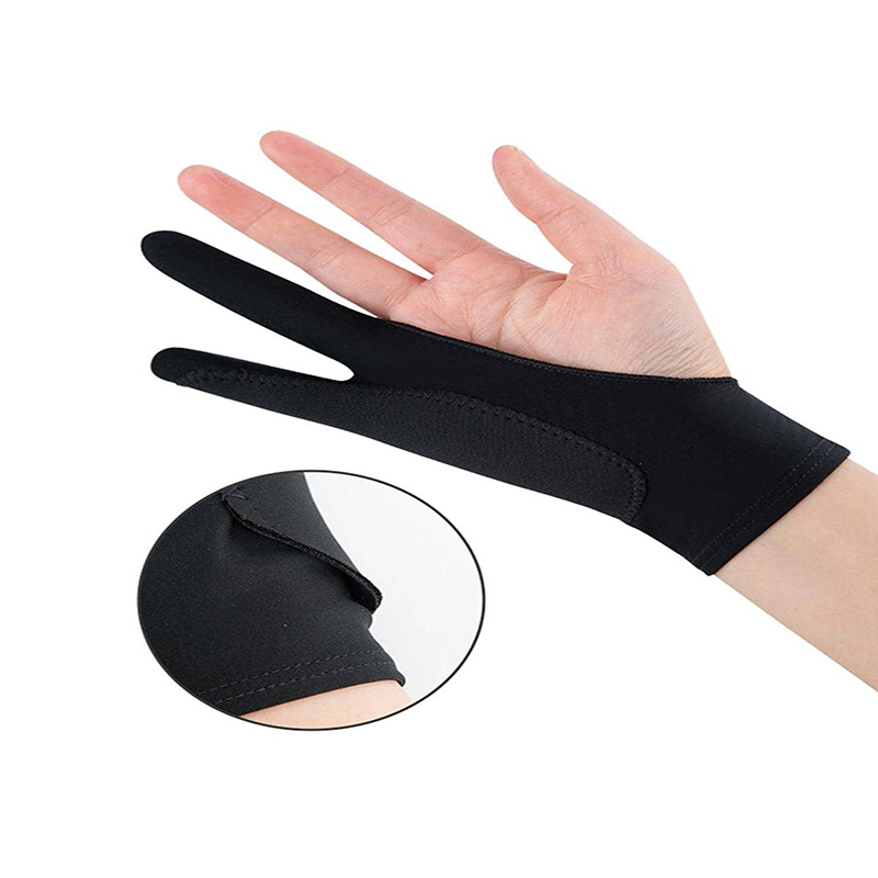 드로우 아트 싱글/3중 레이어 2손가락 안티-미스트터치 - Drawing Glove Artist 리뷰 및 가격