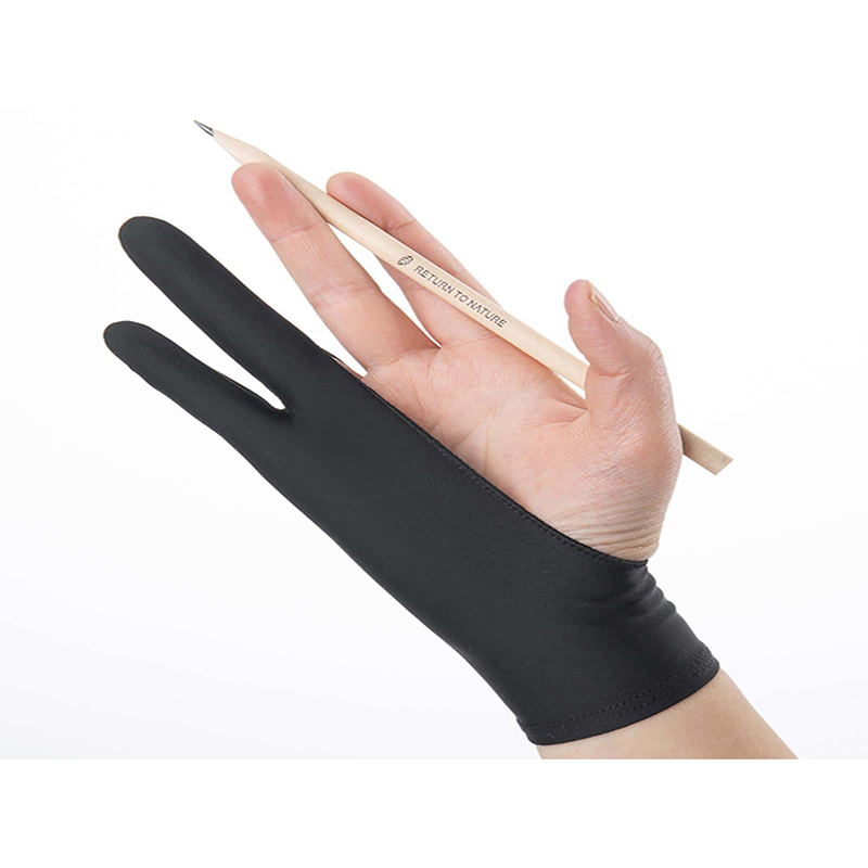 드로우 아트 싱글/3중 레이어 2손가락 안티-미스트터치 - Drawing Glove Artist 리뷰 및 가격
