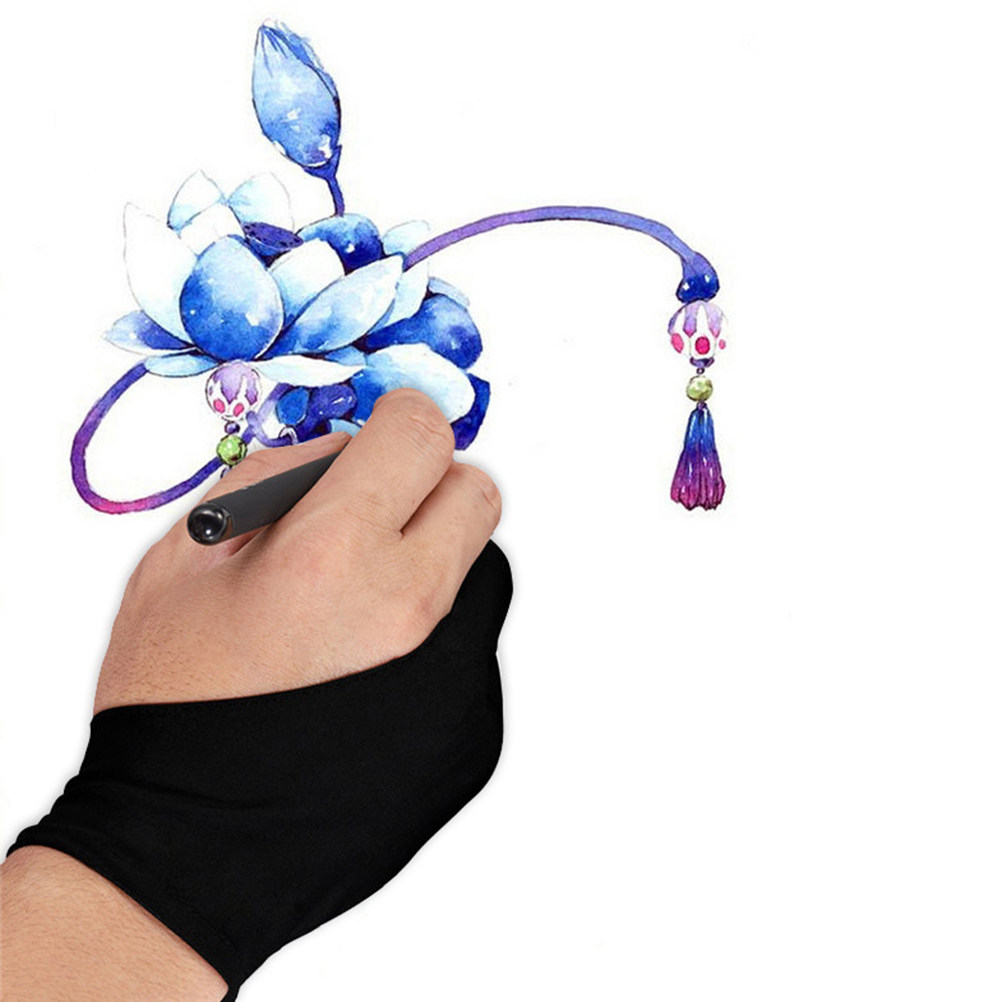 4개입 안티 드로잉 장갑 스판덱스 두 손가락 아티스트  - Drawing Glove Artist 리뷰 및 가격